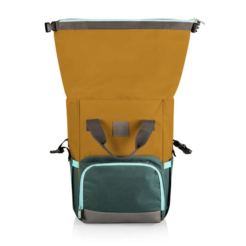 Picnic Time On The Go Roll-Top Backpack Cooler - Hiking Backpack Cooler