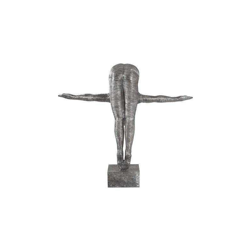 Aluminum Diving Statue