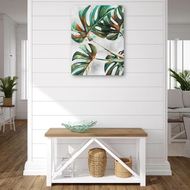 Bay Isle Home™ Monstera by Studio Arts Canvas Art Print