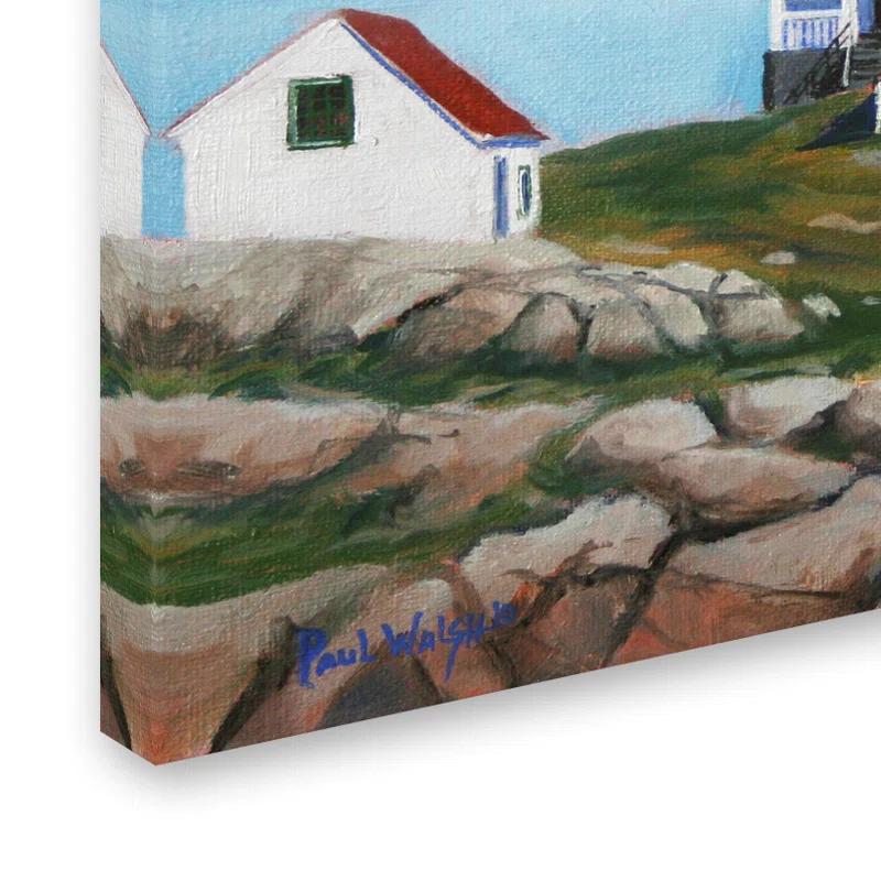 Trademark Fine Art " Nubble Light House3 " by Paul Walsh