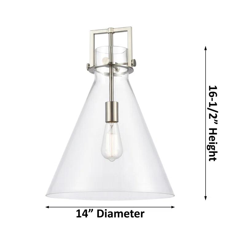 Innovations Lighting Newton 1 - Light Single Drop Pendant Pendant