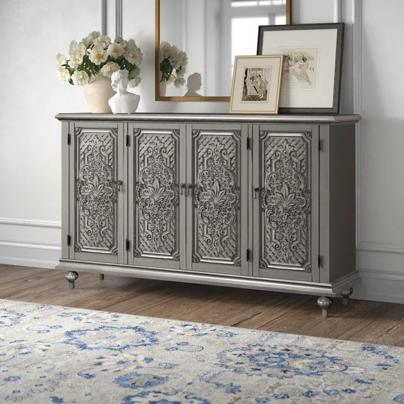 Delanson Carved Wood Buffet