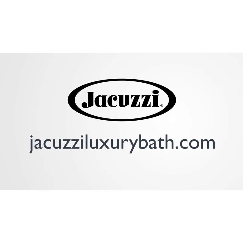 JACUZZI® LNS6030BRXXXXW Linea® 60" x 30" Alcove Soaking Acrylic Bathtub