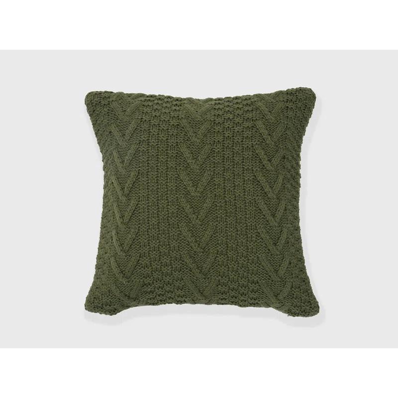 EverGrace Ratree Chunky Reversible Throw Pillow