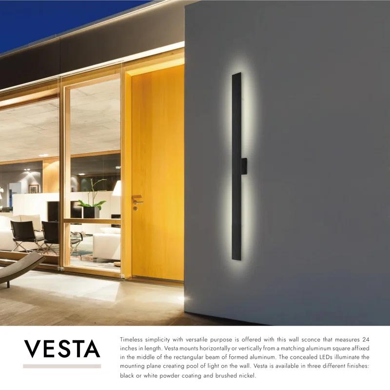 Vesta Aluminum LED Wallchiere