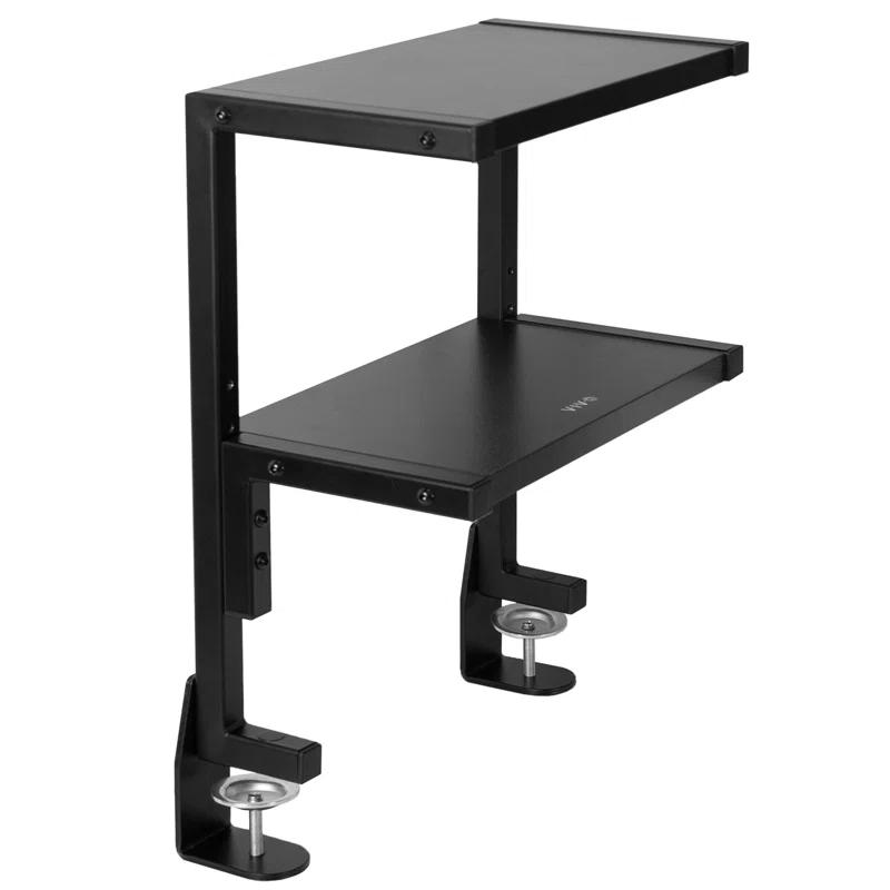 Vivo VIVO Clamp-on 13" Above or Below Desk 2-Tier Shelving Unit, Desk Organizer (STAND-SHELF2C series)