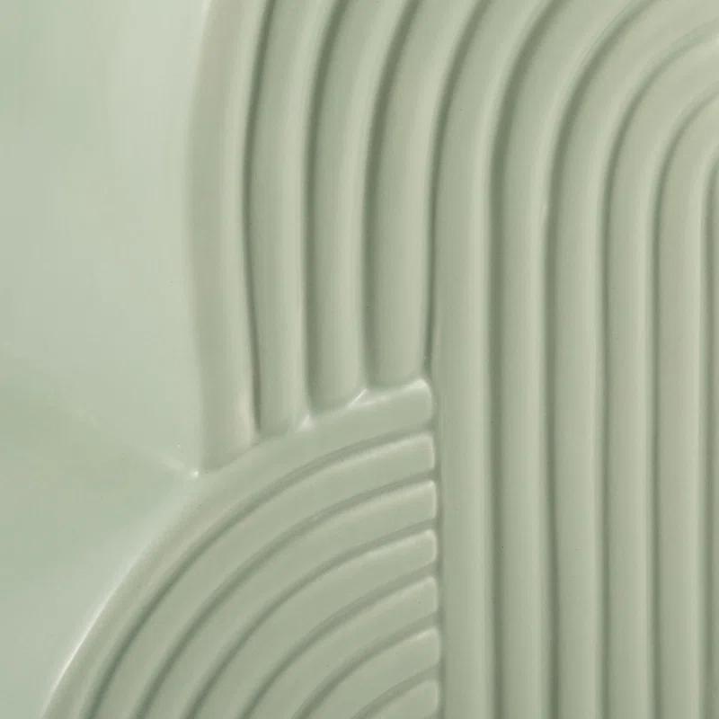 Arch Bookends - 13" x 10" Decorative Ceramic Book Holders - Book Lover Gift Idea (Set of 2)