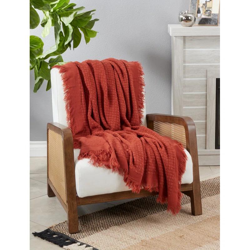 Hand Woven Throw Blanket