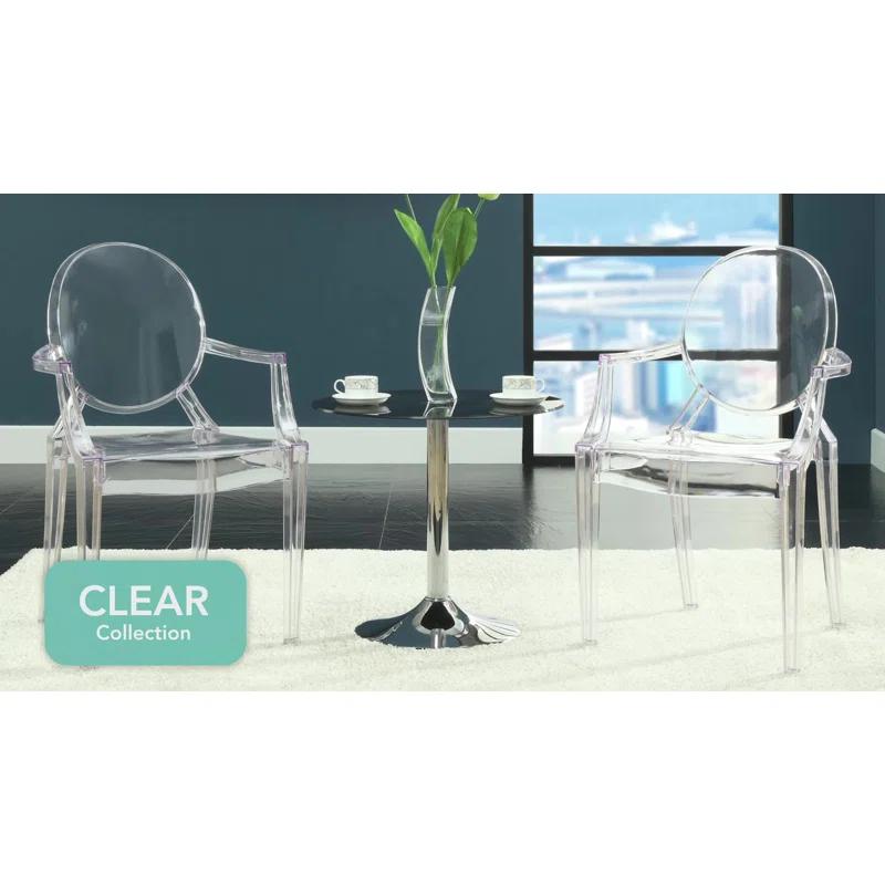 Plata Import Casper Dining Armchair in Blue