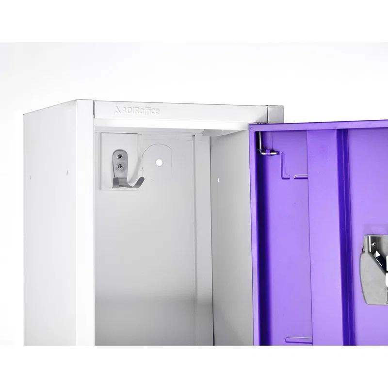 12'' Wide Steel 2-Tier School and Gym Locker