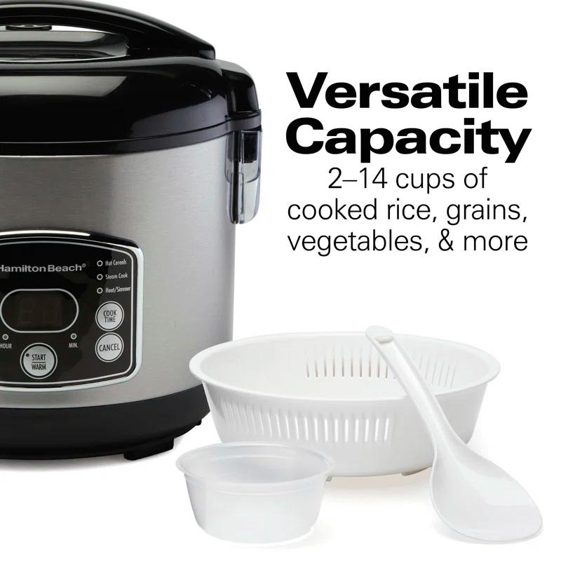 Hamilton Beach Hamilton Beach® Rice/Hot Cereal Cooker 2-14 Cups