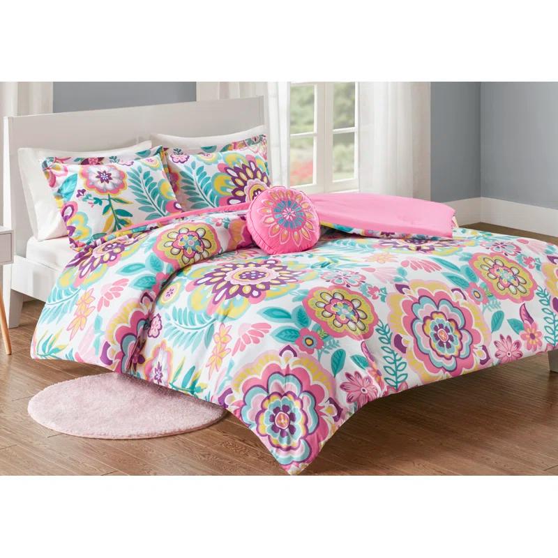Camille Floral Comforter Set