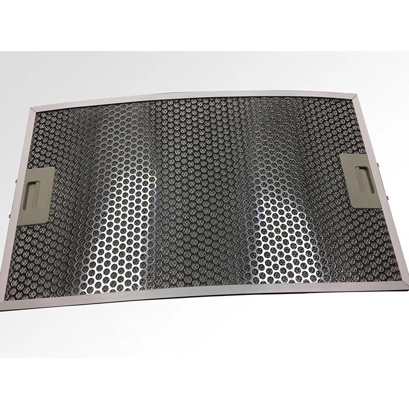 Winflo H102B Series 30" 500 CFM Convertible Island Range Hood in Stainless Steel With Filter Included