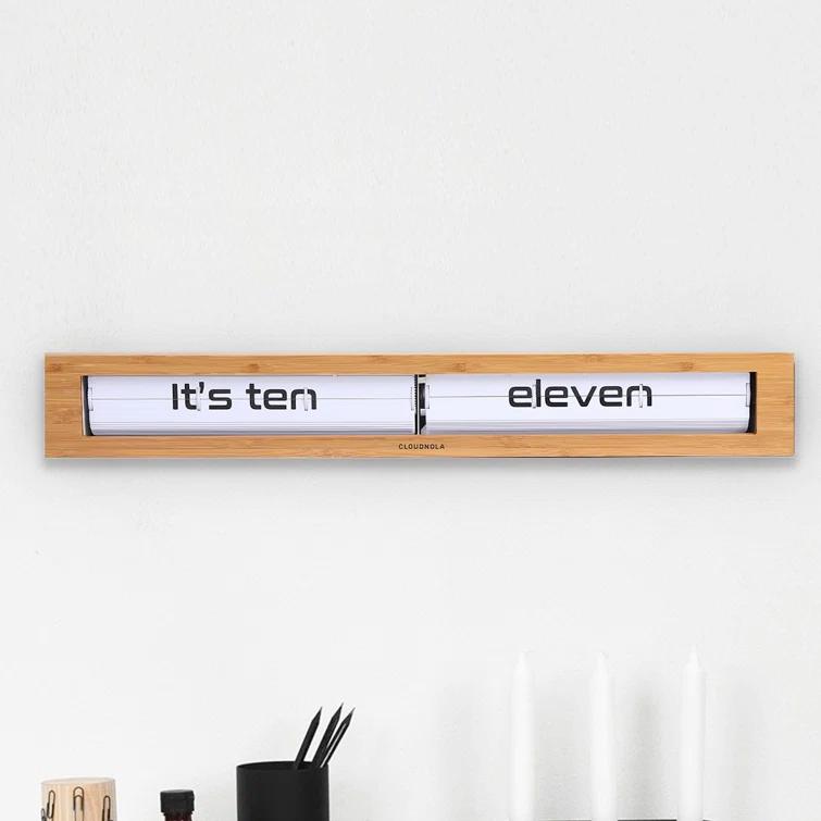 25.59'' Wood Wall Clock