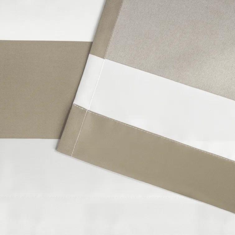 Longshore Tides Agim Polyester Semi Sheer Curtain Pair (Set of 2)