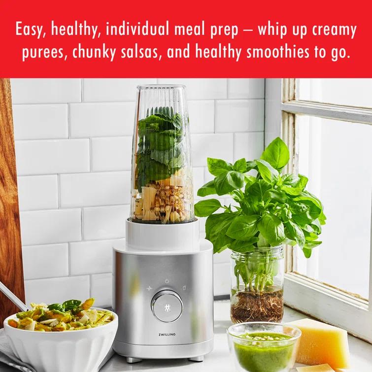 ZWILLING Enfinigy 20-oz. Personal Blender, Smoothie Blender, Silver