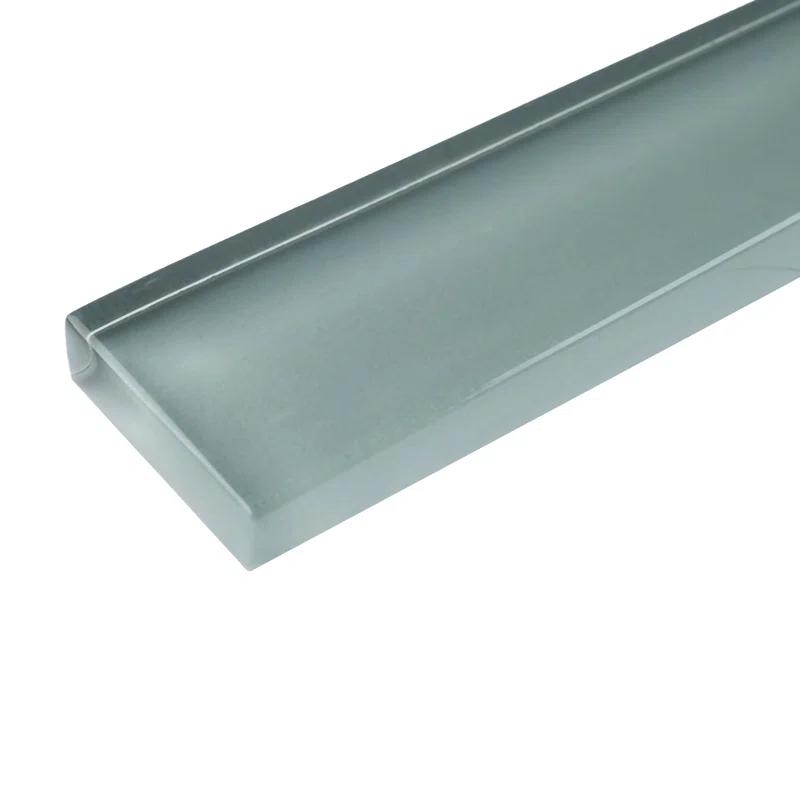 Pencil 1'' x 11.75'' Glass Border Tile (Set of 11)