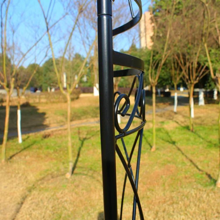 OUTOUR 87'' H x 14'' W Iron Arched Trellis