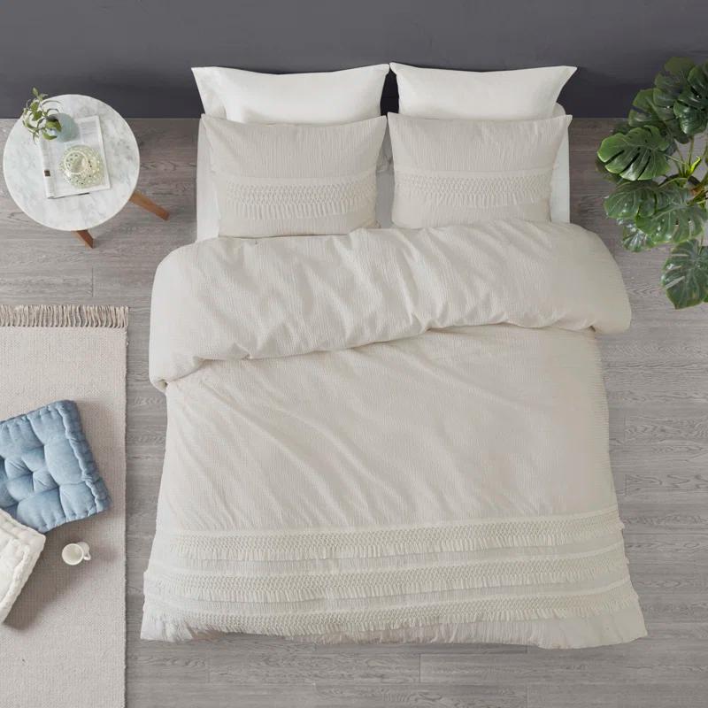 Kelly Clarkson Home Hugo Cotton Seersucker Duvet Cover Set