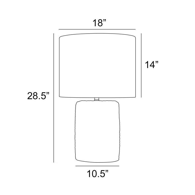 Lite Source Sujay 29.5'' Battery Powered Integrated LED Outdoor Table Lamp