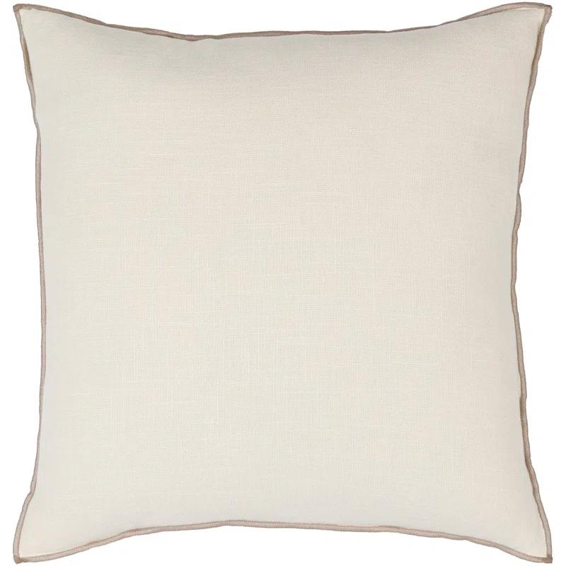 Livabliss Merrow Cotton Reversible Throw Pillow