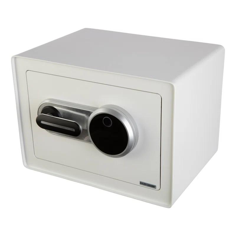 Stalwart Stalwart Biometric Safe - Lock Box with Fingerprint Scanner and Digital Key for Quick Access - Money Safe for Cash and Jewelry - Home Safes