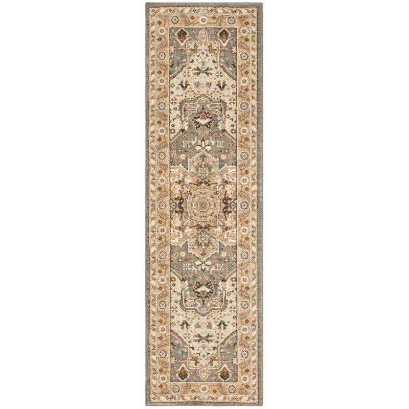 Karastan Euphoria Gray Traditional Ornamental Area Rug