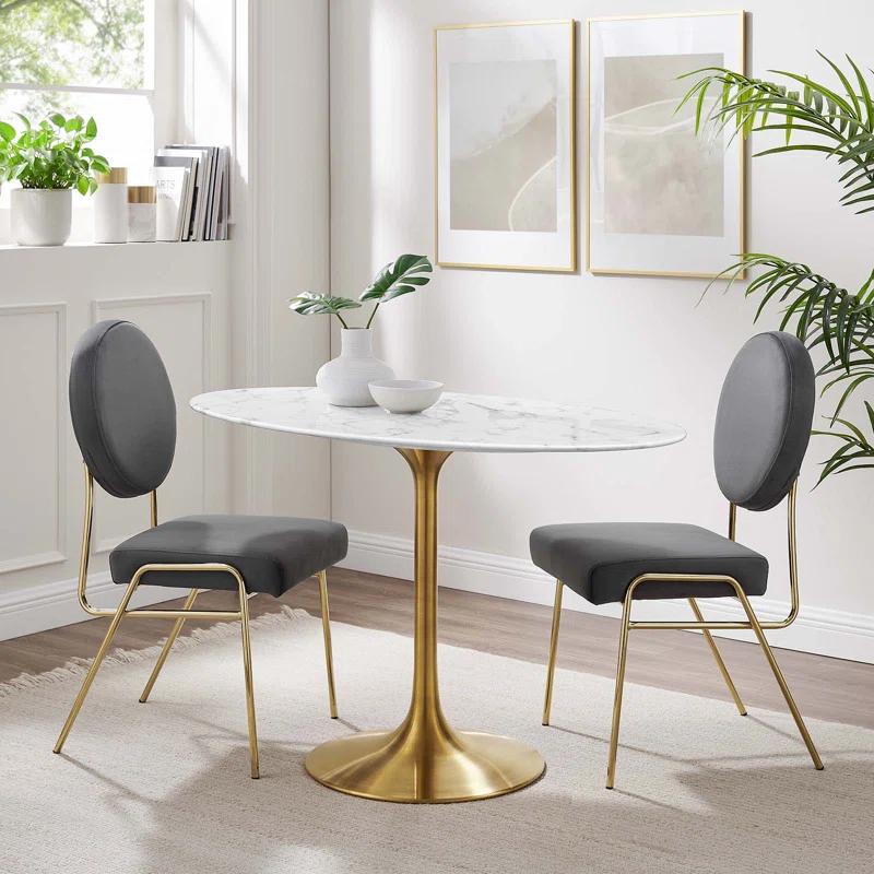 Modway Modway Lippa 48" Oval Dining Table
