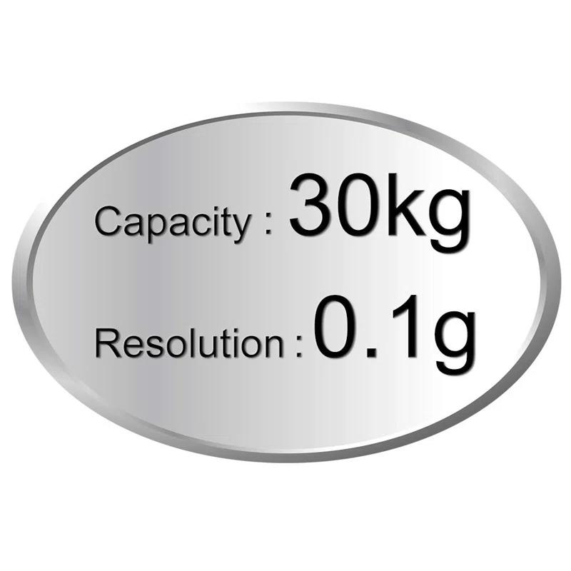 MODERN WALLS LLC Industrial Counting Scale Gram Scales For Parts And Coins 66Lb/0.00022Lb-30Kg / 0.1G Accuracy With RS232 Port For Connecting Computer Or Printer