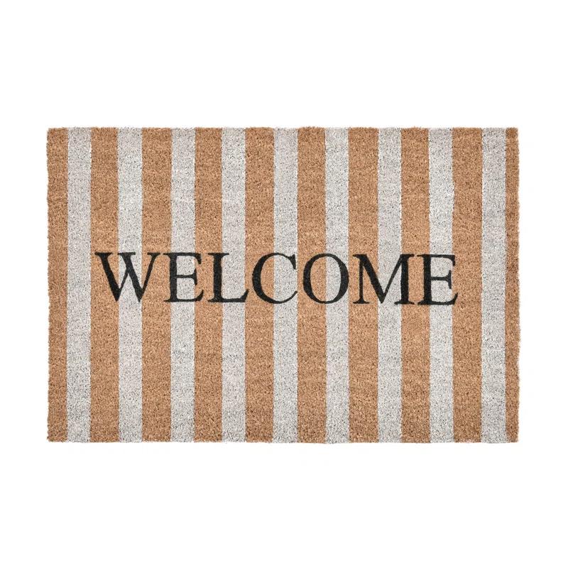 Striped Outdoor Doormat