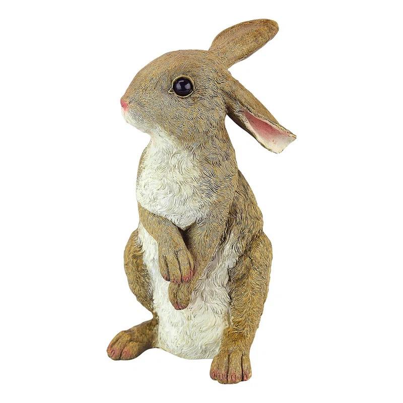 Hopper, the Bunny, Standing Garden Rabbit Statue