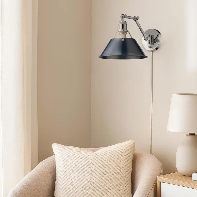 Trent Austin Design® Weatherford Steel Swing Arm Sconce