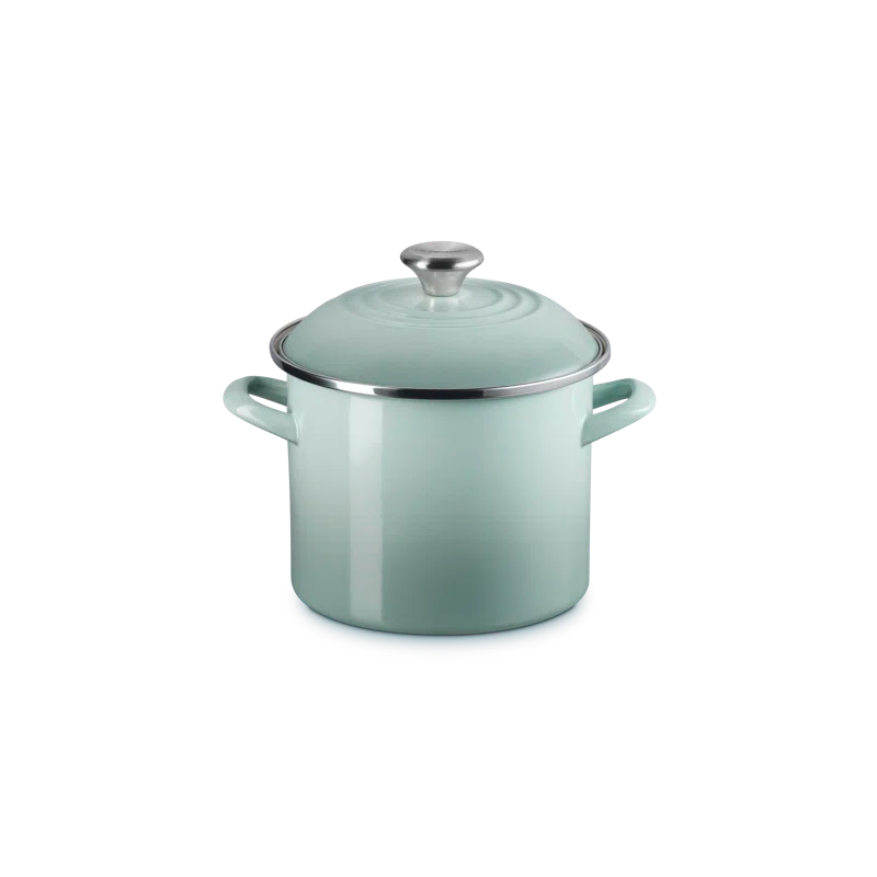Le Creuset ® 6-Qt. Sea Salt Stockpot with Stainless Steel Knob