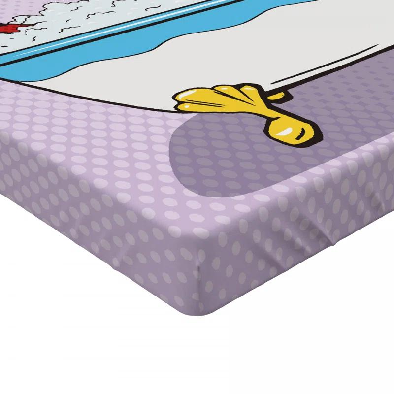 Ambesonne Microfiber Fitted Sheet