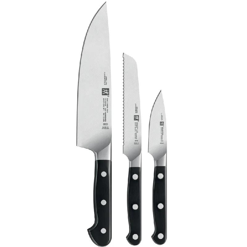 ZWILLING Pro 3-Piece Starter Knife Set