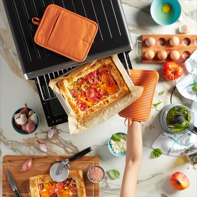 KitchenAid Ribbed Soft Silicone Potholder (Set of 2)