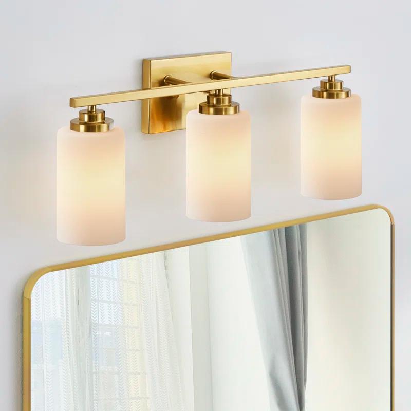 Kawoti Vanity Light With Frosted White Glass