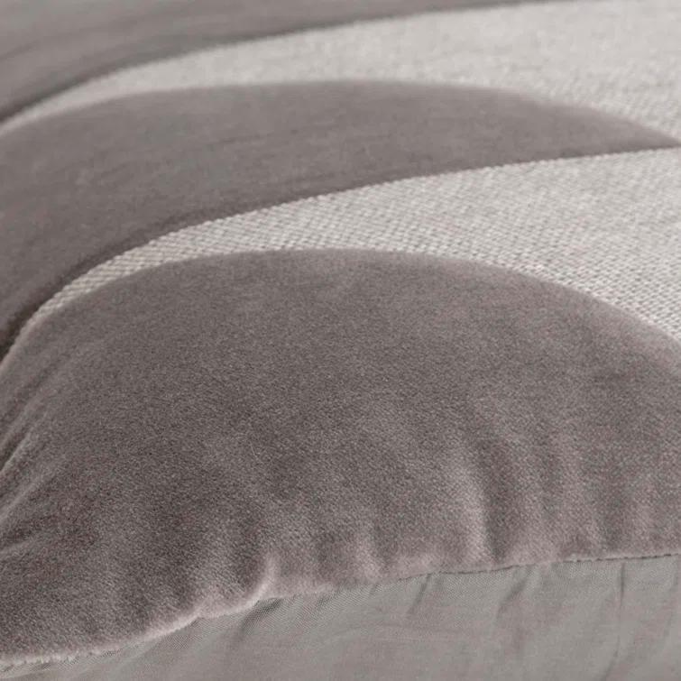 Joshelin Embroidered Cotton Throw Pillow
