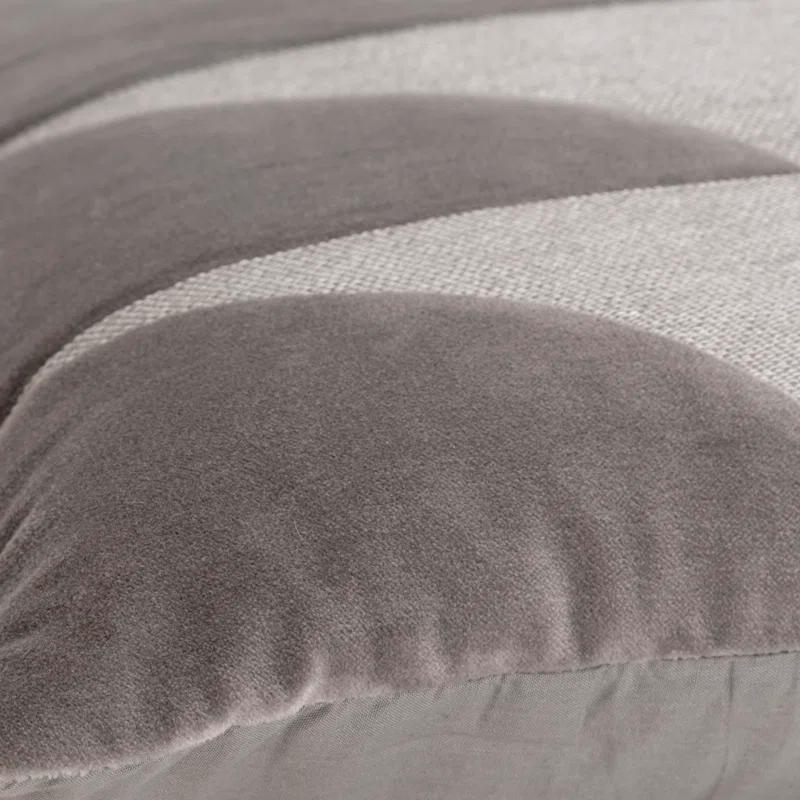 Joshelin Embroidered Cotton Throw Pillow