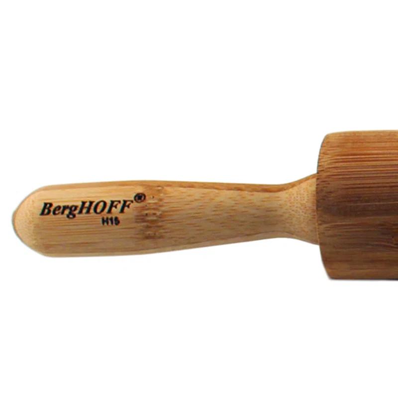 BergHOFF BergHOFF Bamboo 2 Piece Food Preparation Set with Garlic Bowl and Rolling Pin