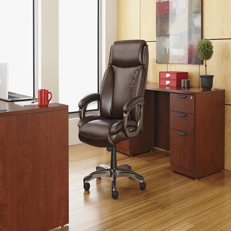 Inbox Zero Executive Chair with Headrest
