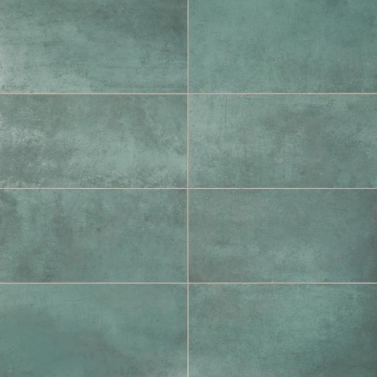 Bond Tile Fuse 12" x 24" Porcelain Metallic Look Wall & Floor Tile (13.56 sq. ft./ box)