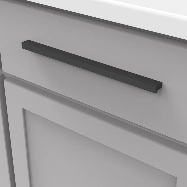 Hickory Hardware Streamline Kitchen Cabinet Handles, Solid Core Drawer Pulls for Cabinet Doors, 8-13/16" (224mm) (Set of 5)