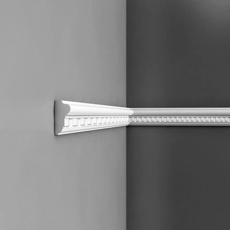 2.5'' H x 78.75'' W x 1.13'' D Plastic Chair Rail