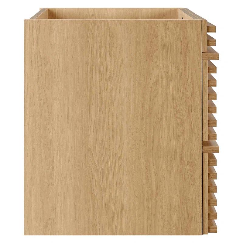 Modway Render 30" Wall Mounted Single Bathroom Vanity Base Only