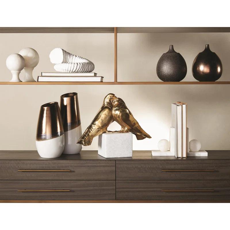 Global Views Alabaster Sphere Stand