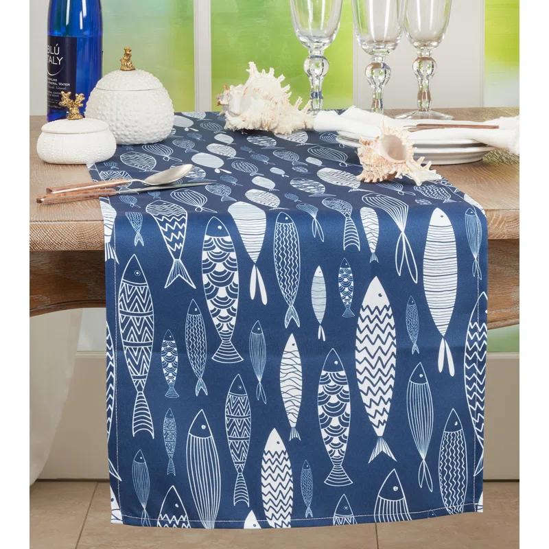 Saro School Of Fish Collection Table Runner