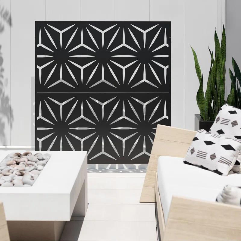 Screen Series Star Plastic Black Screen Panel