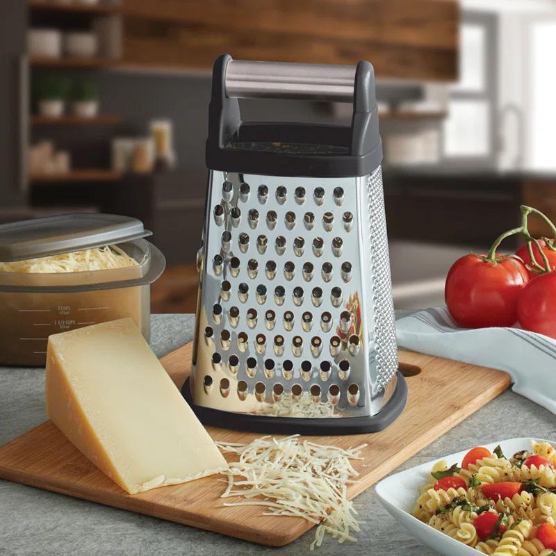 KitchenAid® KitchenAid® Gourmet 4-Sided Stainless Steel Box Grater with Detachable Storage Container