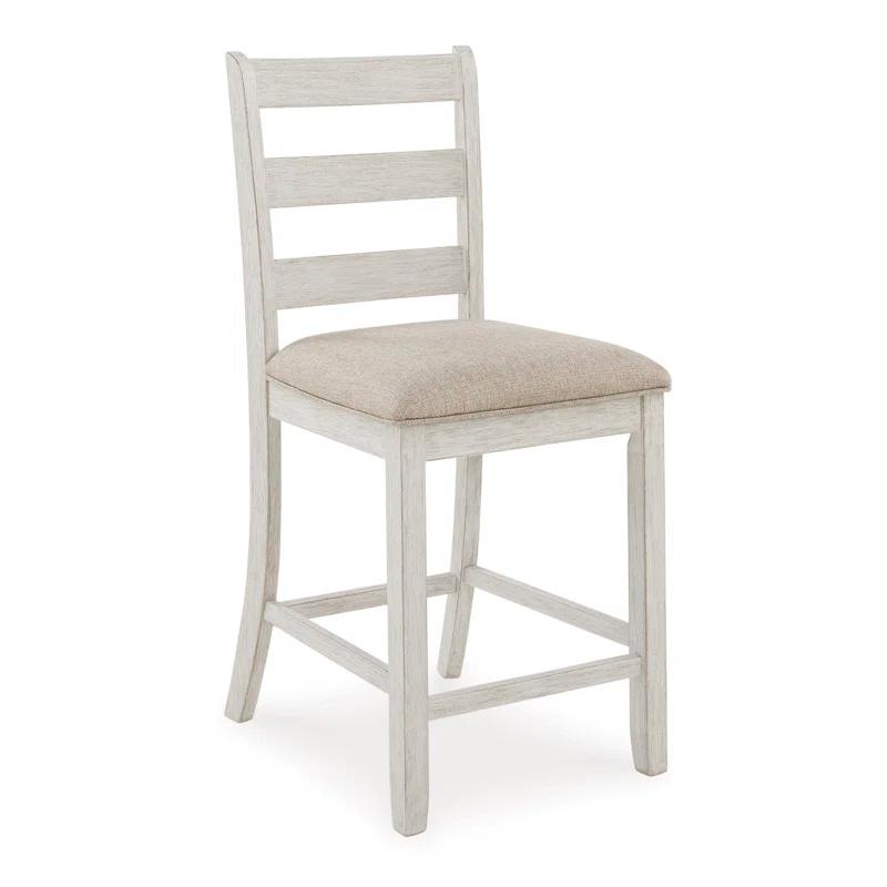 Gracie Oaks Skempton Counter Height Dining Table and Bar Stools (Set of 7)